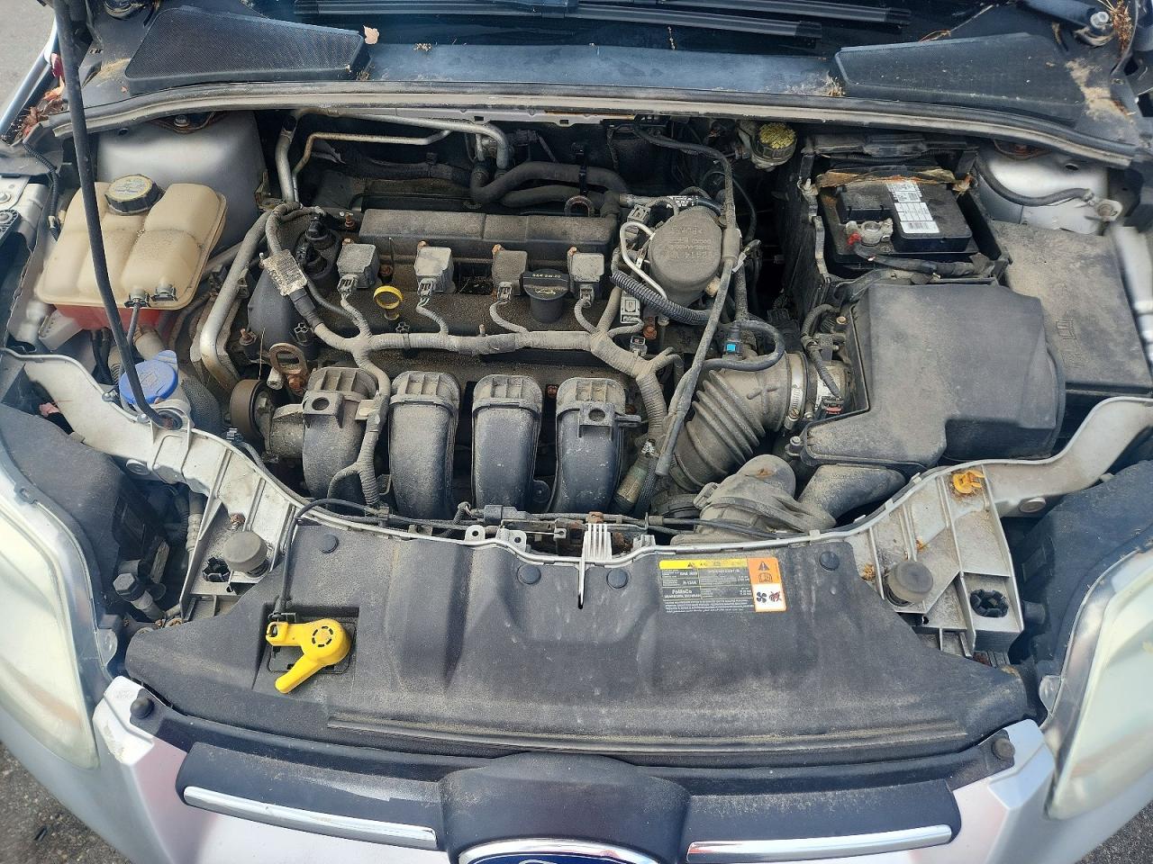 2012 Ford Focus Se Silver vin: 1FAHP3K22CL149324