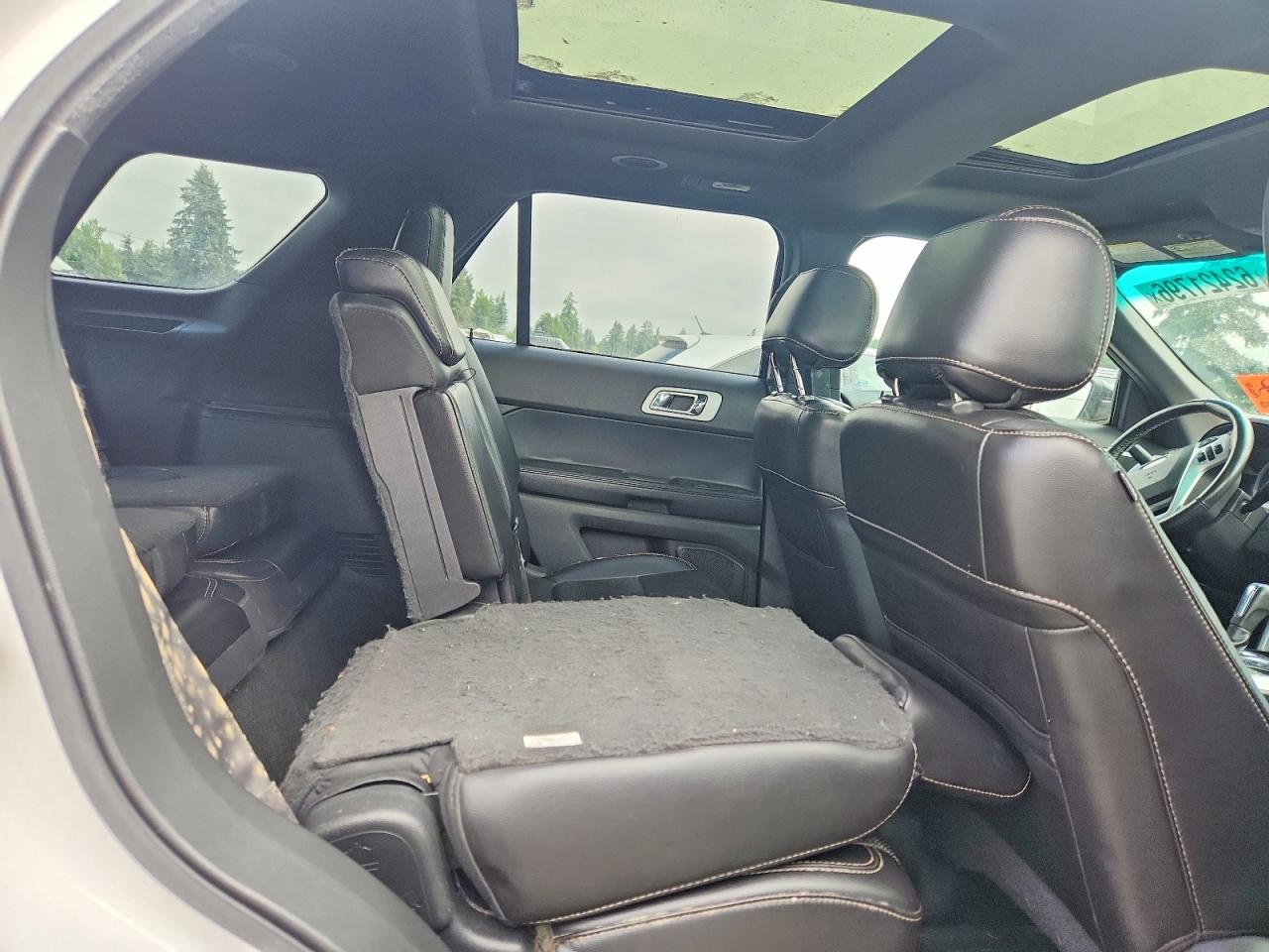 2013 Ford Explorer Sport White vin: 1FM5K8GT0DGC49504