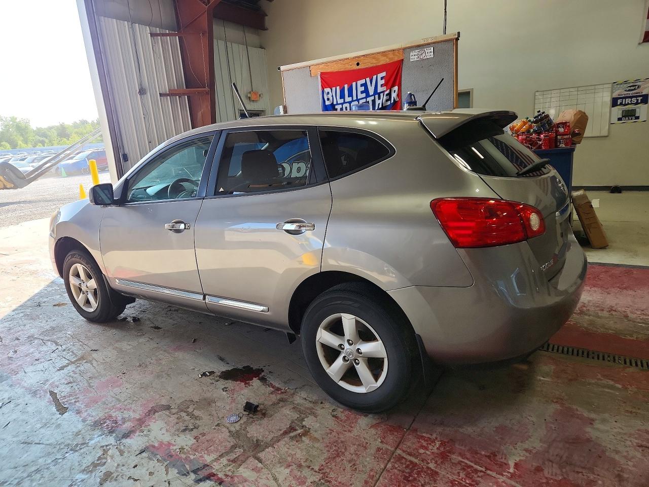 2013 Nissan Rogue S Gray vin: JN8AS5MV6DW652355