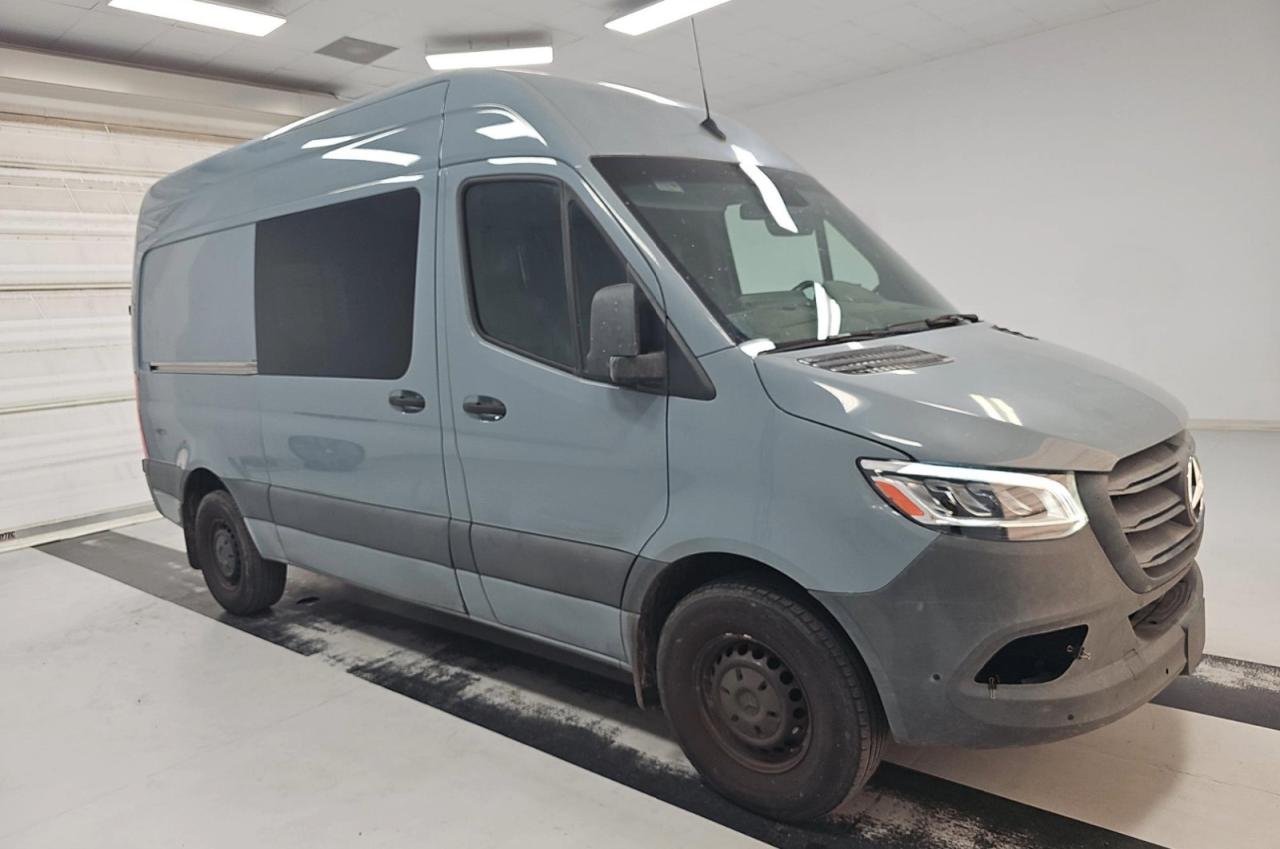 2022 Mercedes-benz Sprinter 2500 Gray vin: W1W40BHY6NT093799