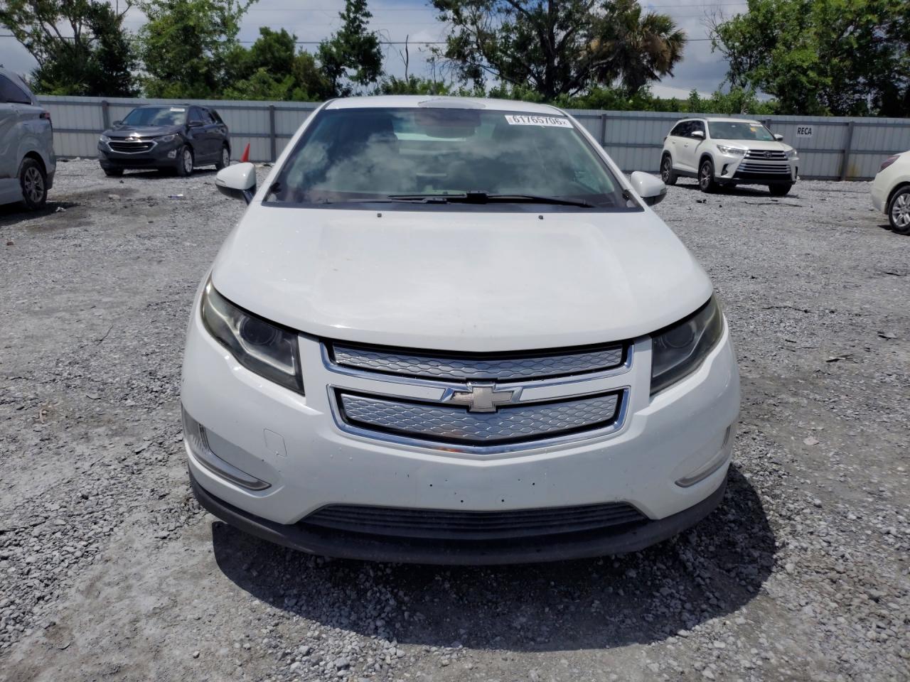 2014 Chevrolet Volt White vin: 1G1RF6E42EU139253