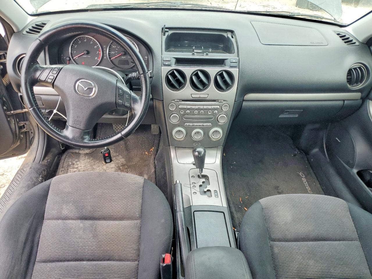 2005 Mazda 6 S Серый vin: 1YVHP84D455M12467