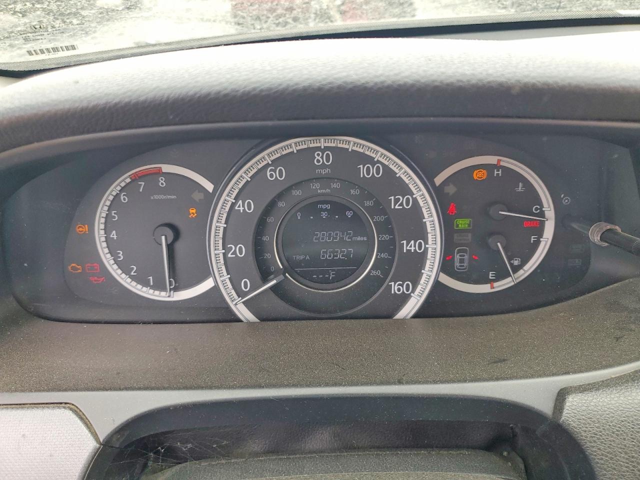 2013 Honda Accord Lx Gray vin: 1HGCR2E30DA098384