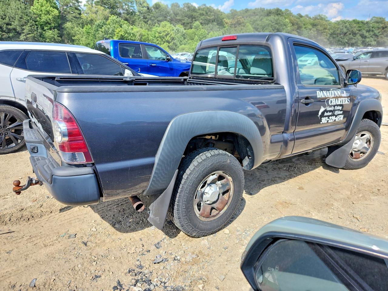 2011 Toyota Tacoma Base Gray vin: 5TFPX4ENXBX003049