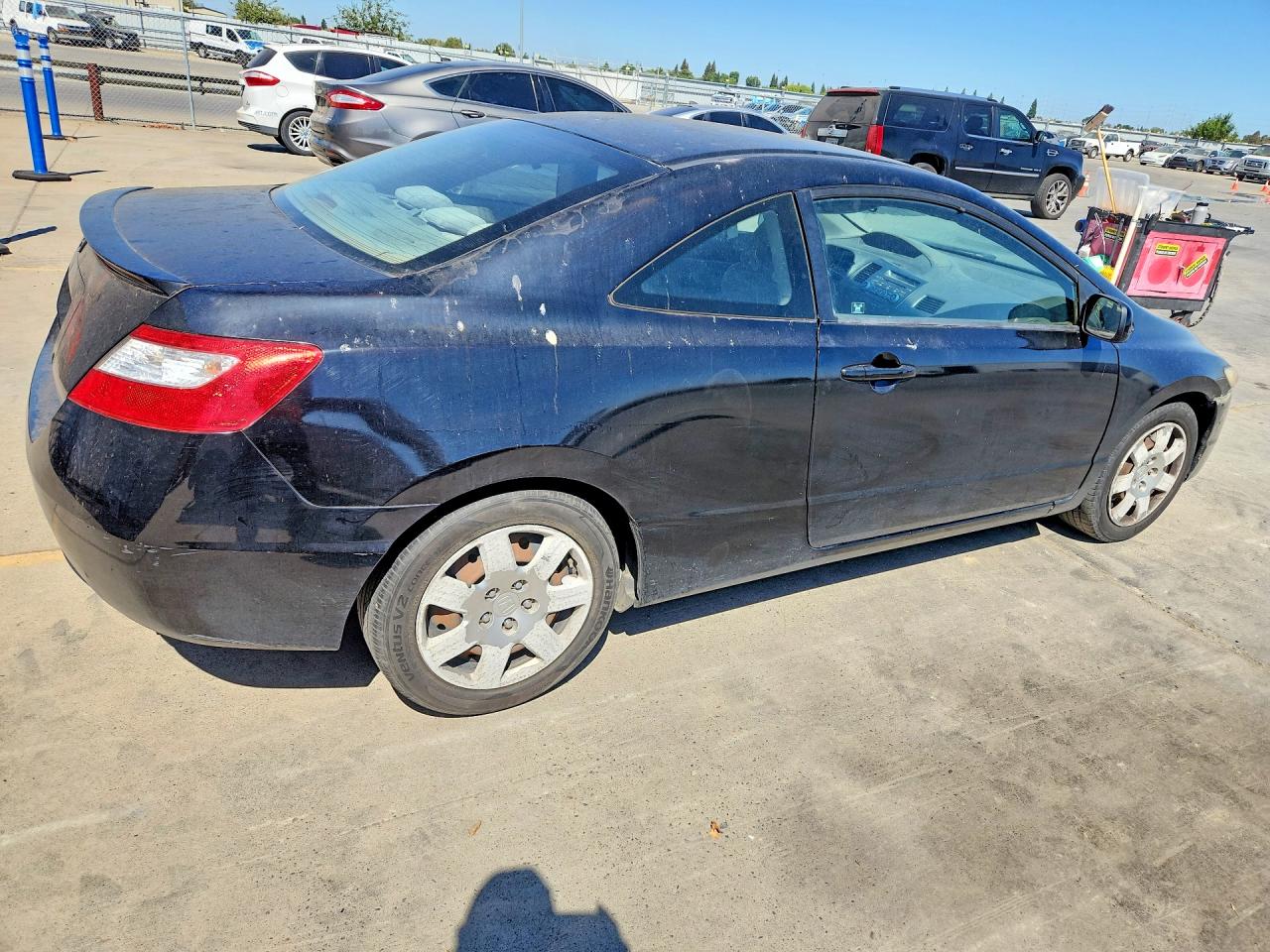 2010 Honda Civic Lx Black vin: 2HGFG1A60AH508837