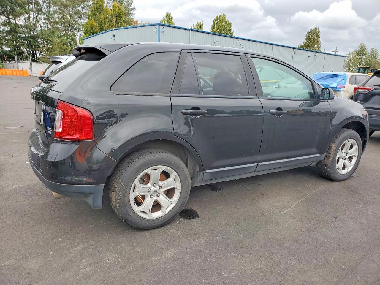 2013 Ford Edge Sel Black vin: 2FMDK4JC0DBC30598