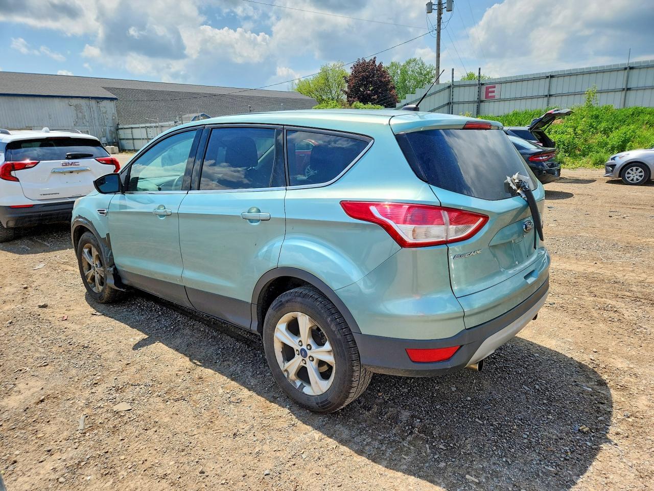 2013 Ford Escape Se Blue vin: 1FMCU0GX2DUB27184