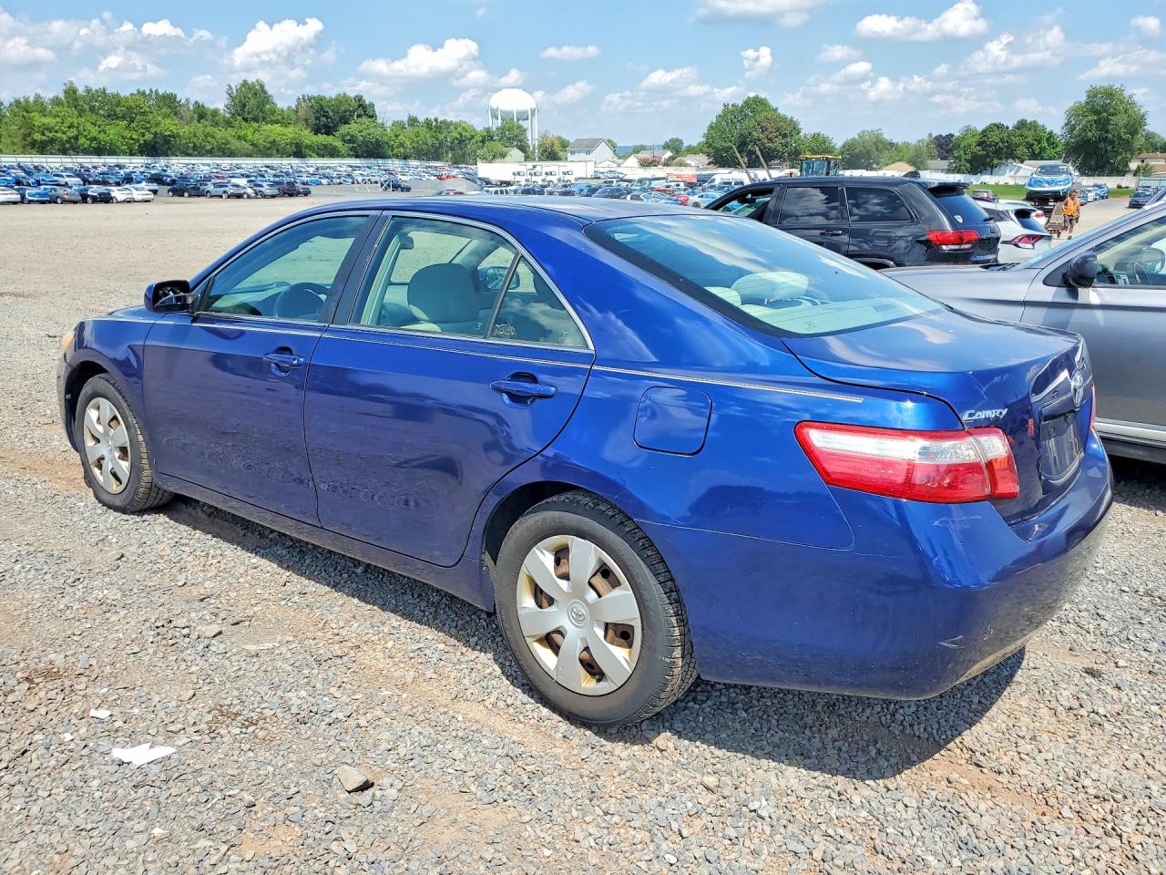 2007 Toyota Camry Le Blue vin: 4T1BE46K07U042578