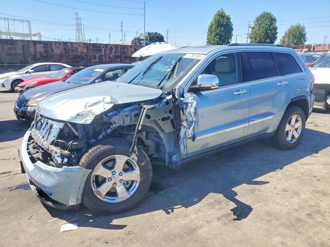 2013 Jeep Grand Cherokee Limited Blue vin: 1C4RJEBT1DC526828