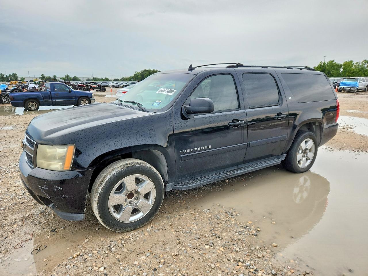 2007 Chevrolet Suburban C1500 Black vin: 3GNFC16J17G106221