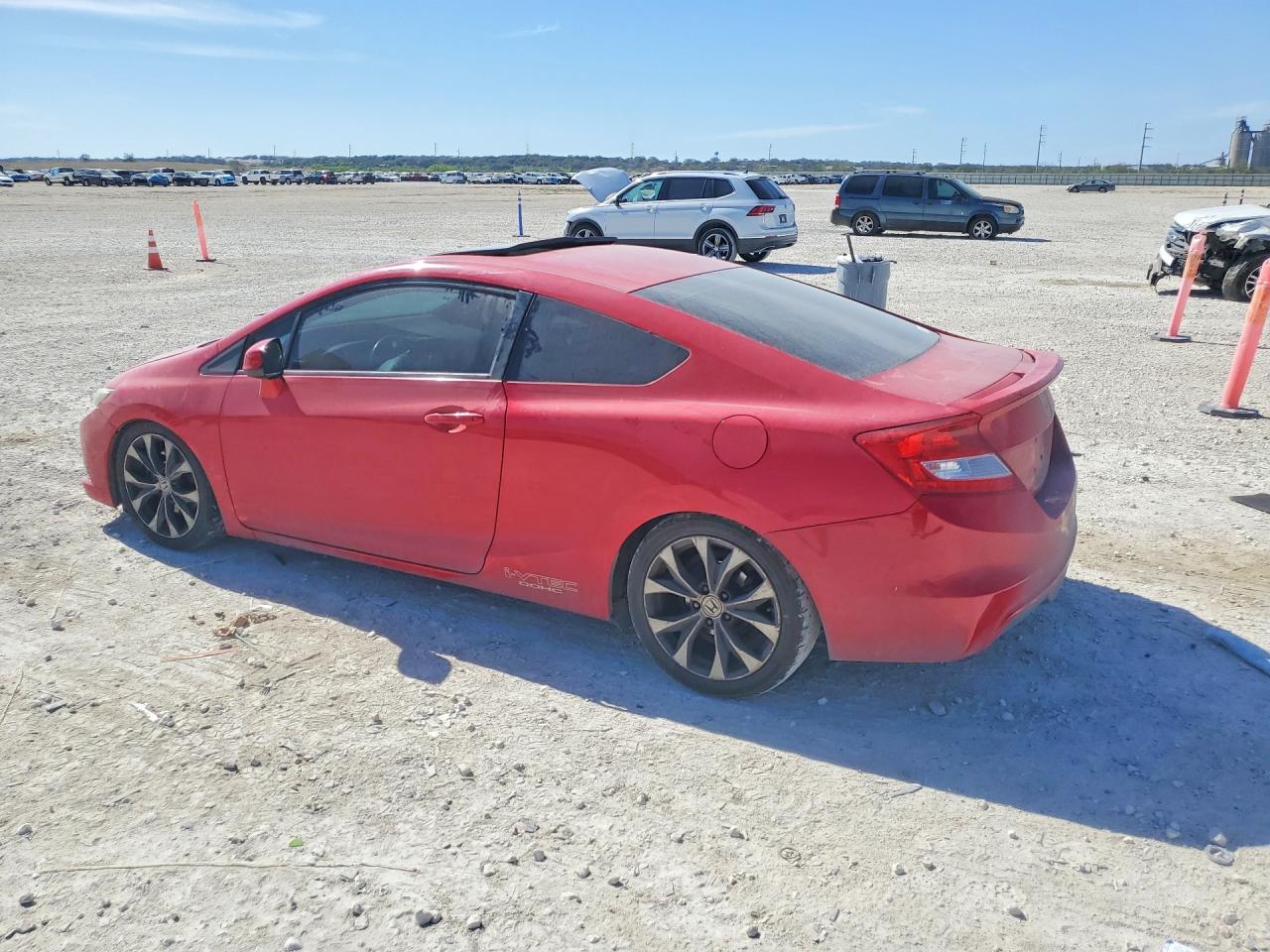 2013 Honda Civic Si Red vin: 2HGFG4A50DH701101