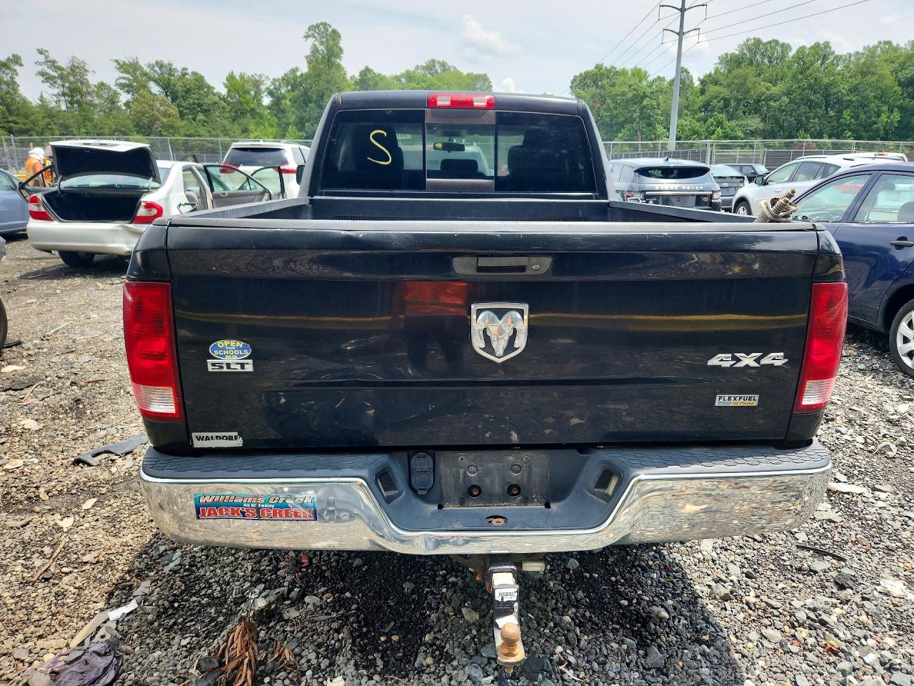 2011 Dodge Ram 1500 Черный vin: 1D7RV1GP3BS506775