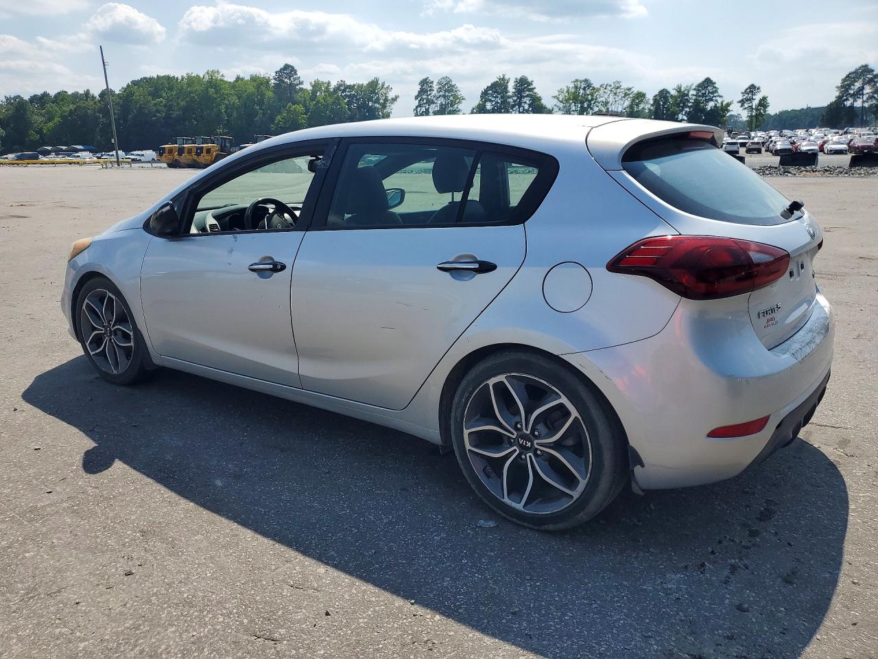 2015 Kia Forte Sx Silver vin: KNAFZ5A39F5298661
