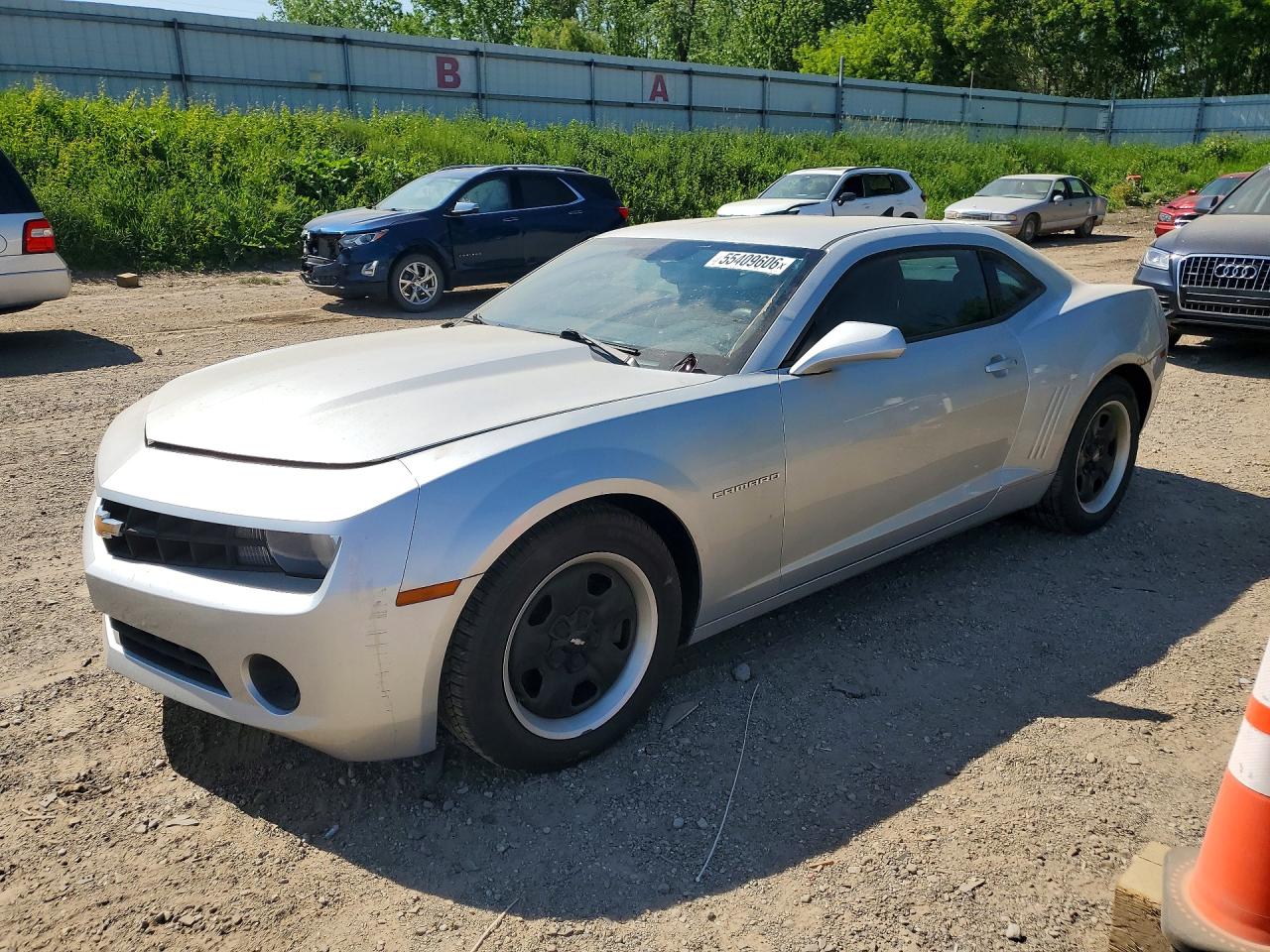 2011 Chevrolet Camaro Ls Silver vin: 2G1FA1ED0B9164679
