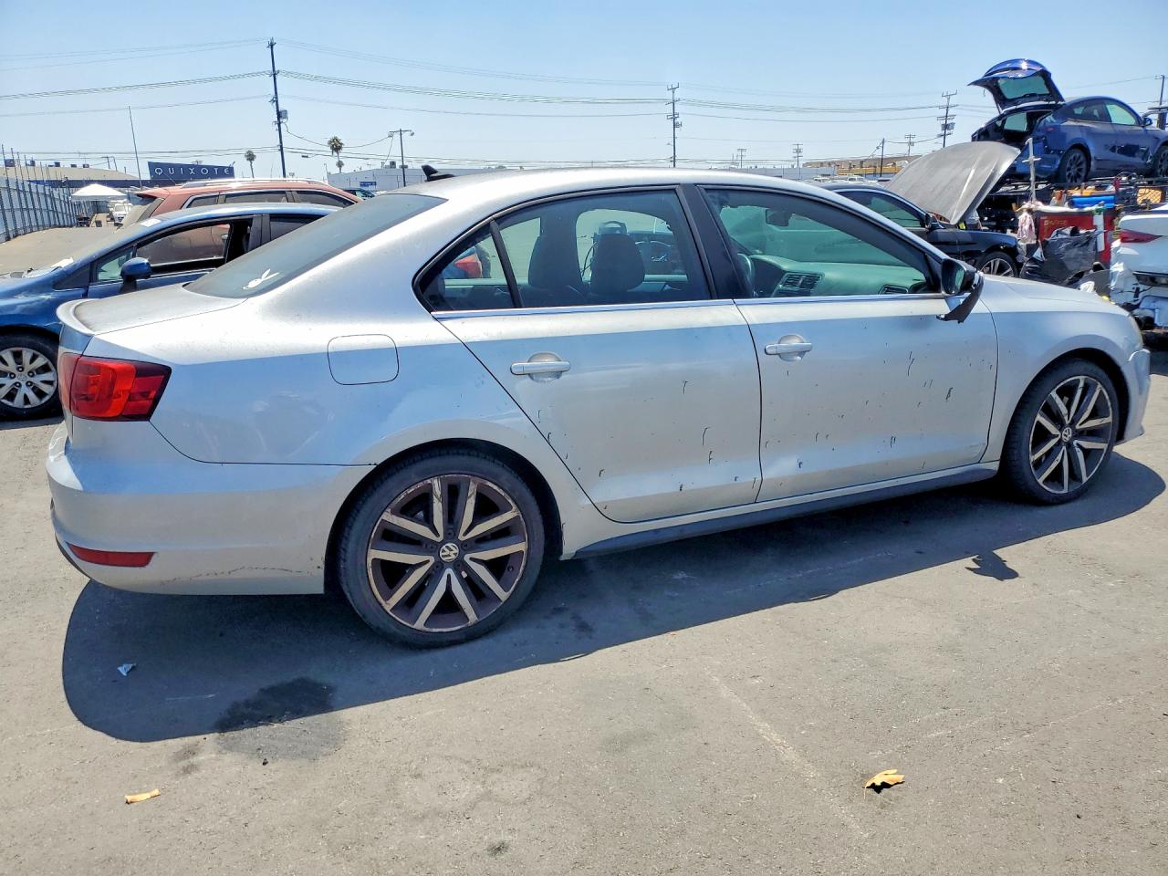 2013 Volkswagen Jetta Gli Silver vin: 3VW4A7AJ0DM210239