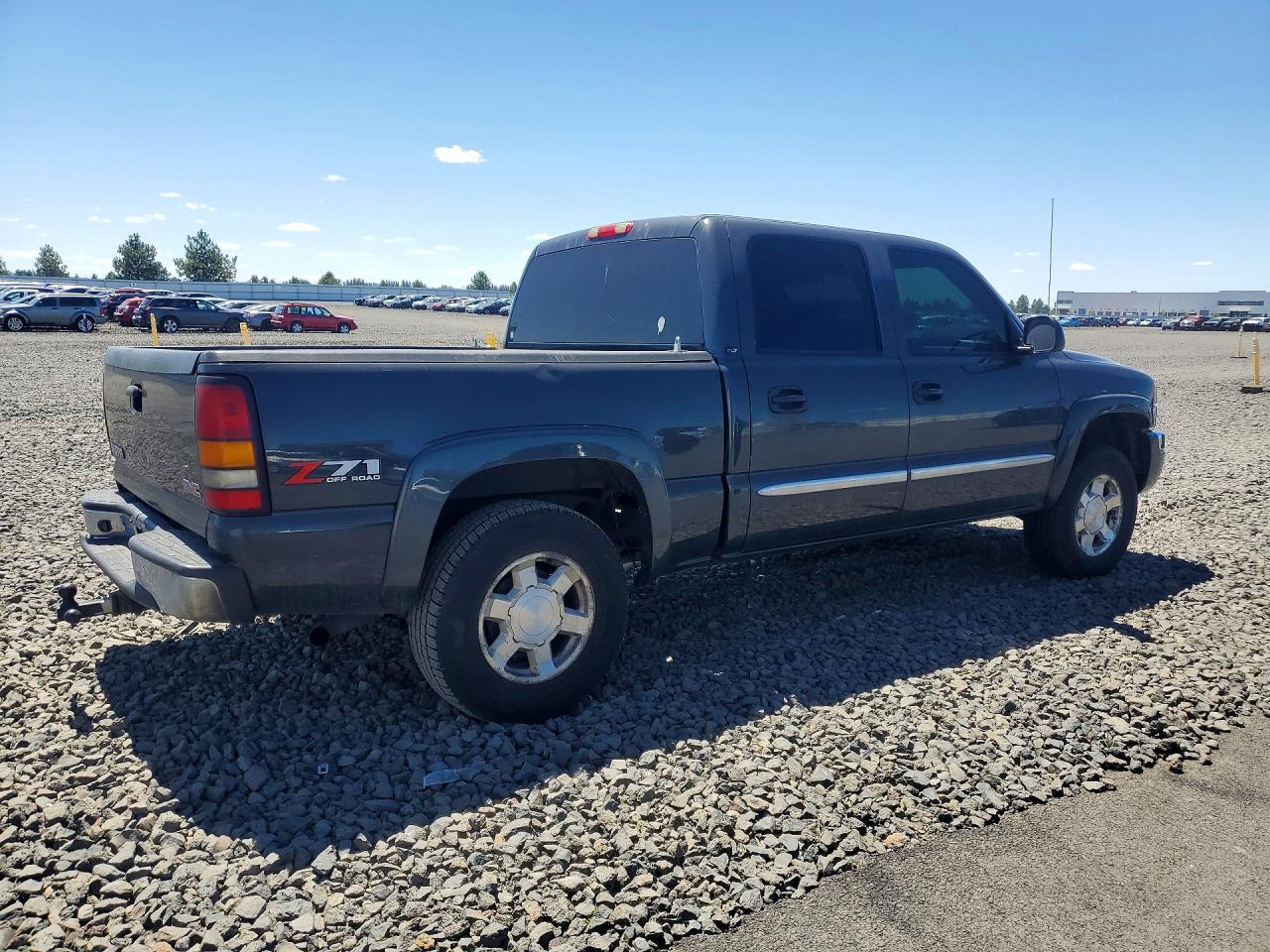 2005 Gmc New Sierra K1500 Gray vin: 2GTEK13T451219843