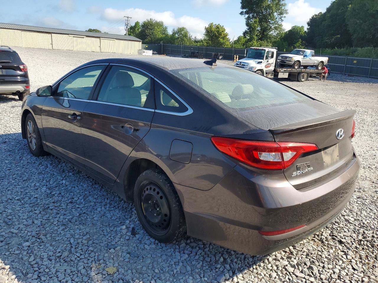 2015 Hyundai Sonata Se Коричневый vin: 5NPE24AF0FH067395