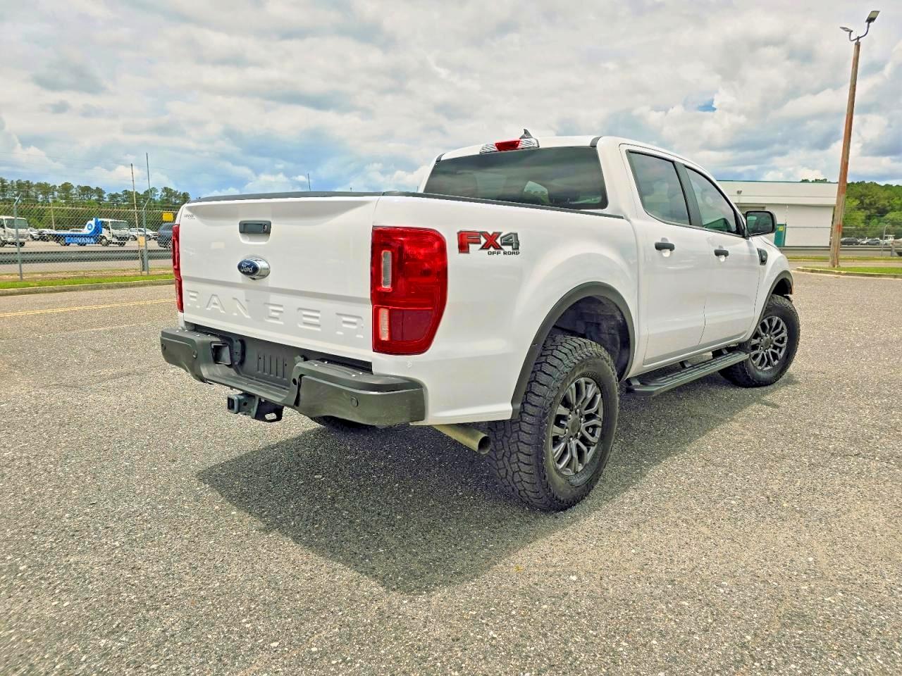 2021 Ford Ranger Xl White vin: 1FTER4FH5MLD35677
