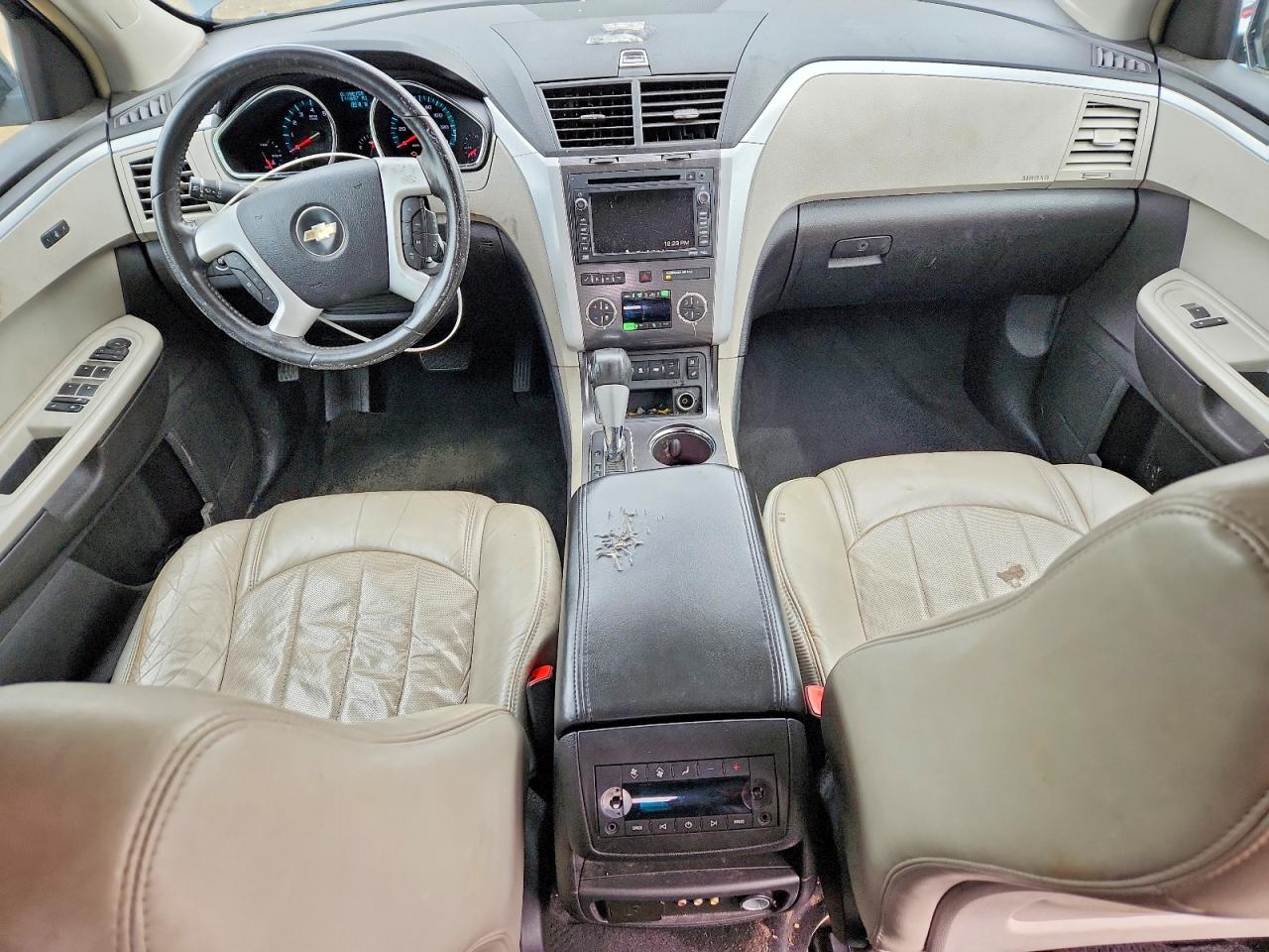 2009 Chevrolet Traverse Ltz Gray vin: 1GNER33DX9S170189