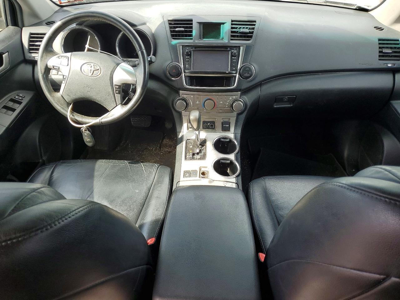 2013 Toyota Highlander Se Blue vin: 5TDBK3EH3DS197915