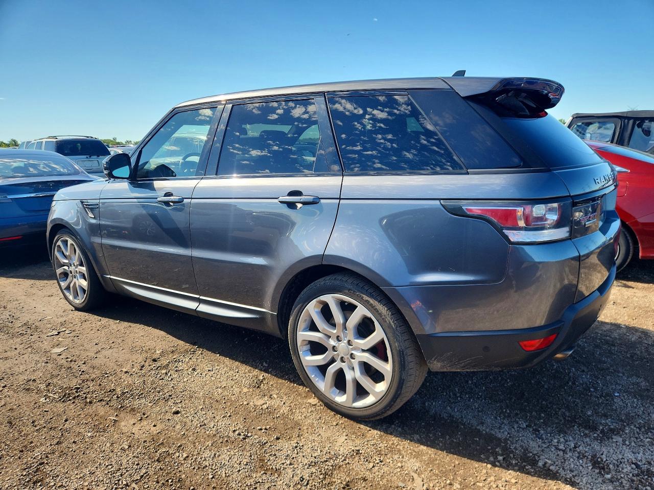 2015 Land Rover Range Rover Sport Sc Gray vin: SALWR2TFXFA619762