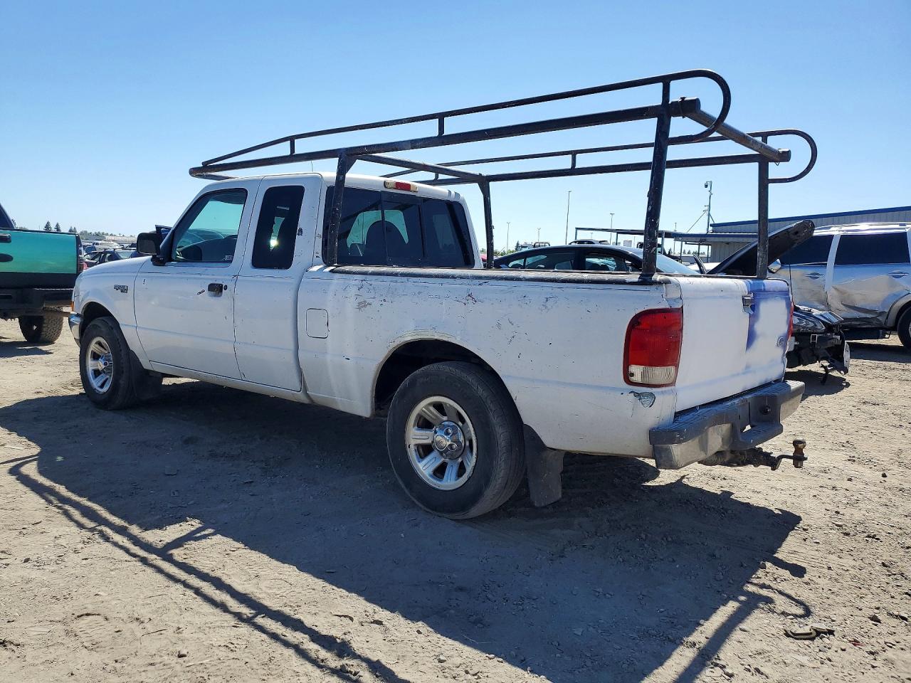 2000 Ford Ranger Super Cab White vin: 1FTYR14V4YPA04897