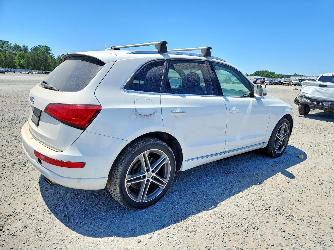 2015 Audi Q5 Premium White vin: WA1CFAFP5FA053733