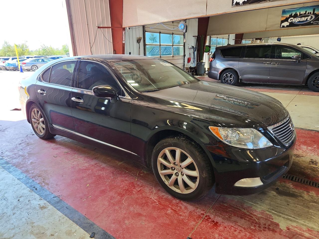 2008 Lexus Ls 460 Base Black vin: JTHBL46F485062579