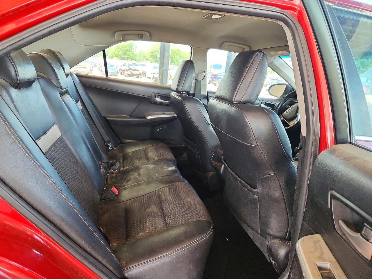 2012 Toyota Camry Se Red vin: 4T1BF1FK8CU615412