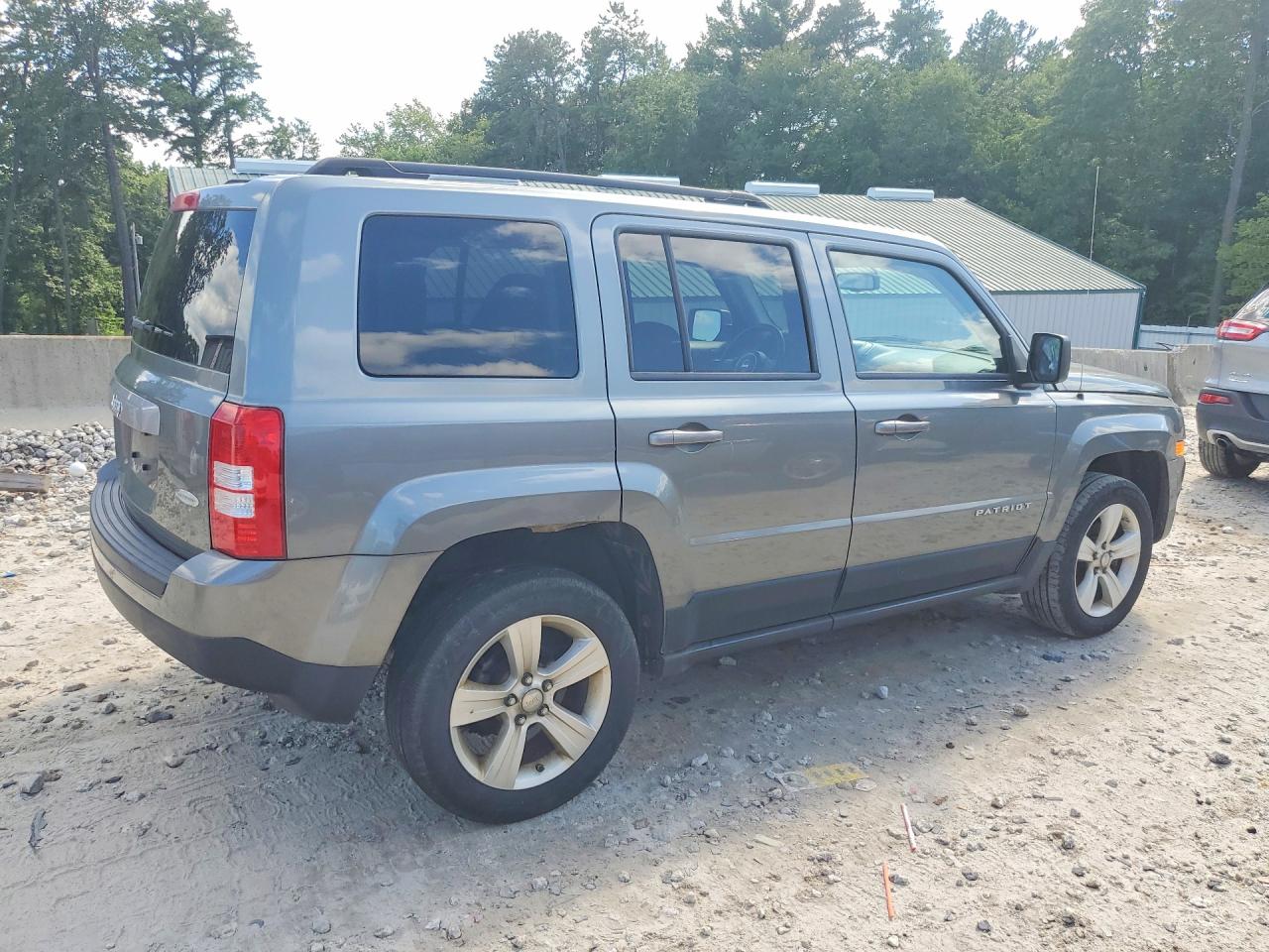 2012 Jeep Patriot Latitude Gray vin: 1C4NJRFB9CD604773