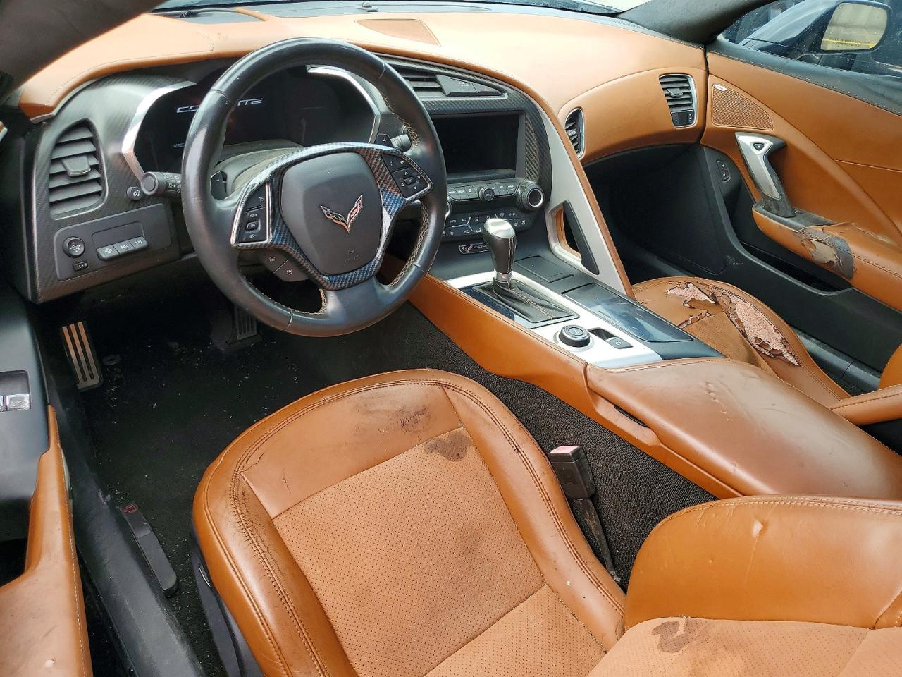 2014 Chevrolet Corvette Stingray 3lt Black vin: 1G1YF2D79E5106972