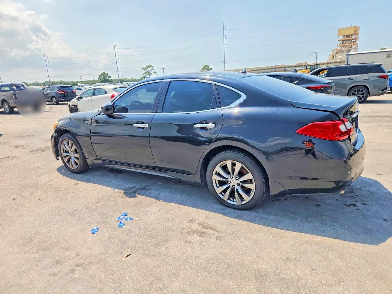 2014 Infiniti Q70 3.7 Black vin: JN1BY1AP5EM260092