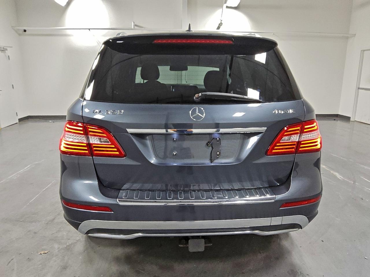 2015 Mercedes-benz Ml 350 4matic Gray vin: 4JGDA5HB9FA593423