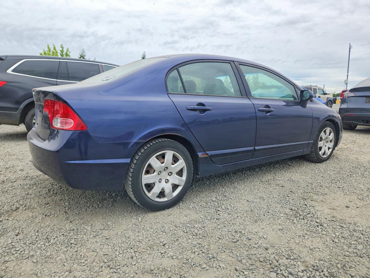 2006 Honda Civic Lx Blue vin: 1HGFA16526L137188