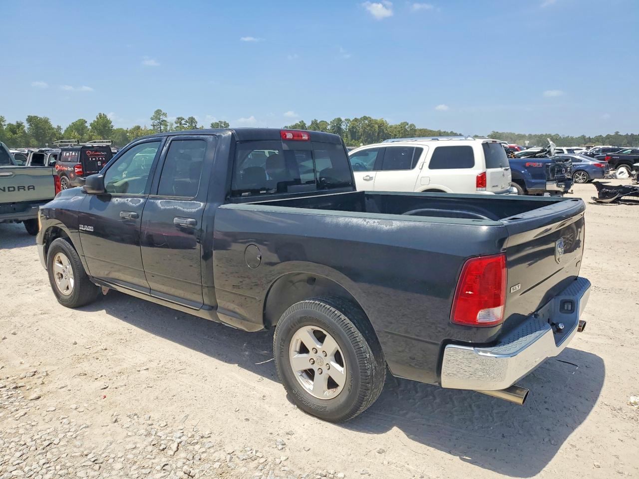 2009 Dodge Ram 1500 Black vin: 1D3HB18P09S742511