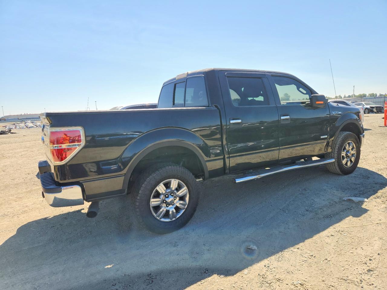 2012 Ford F150 Supercrew Black vin: 1FTFW1ET1CFA11513