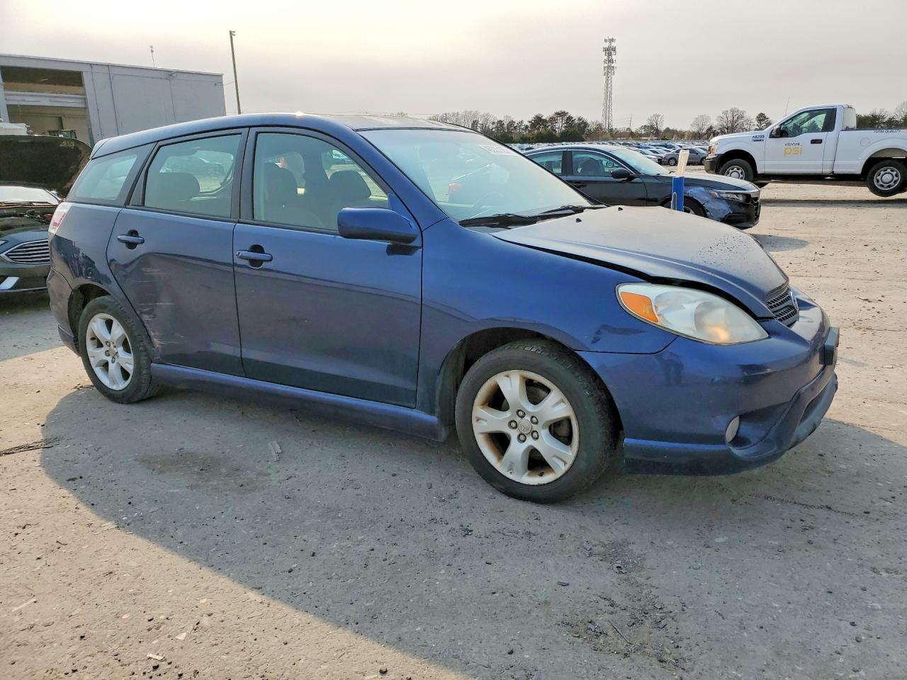 2006 Toyota Corolla Matrix Xr Blue vin: 2T1KR32E76C575686