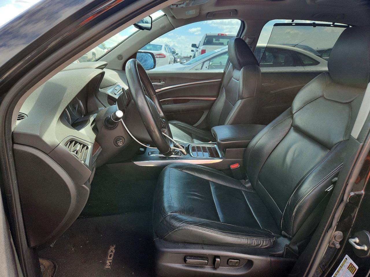 2014 Acura Mdx Technology Black vin: 5FRYD4H68EB010371