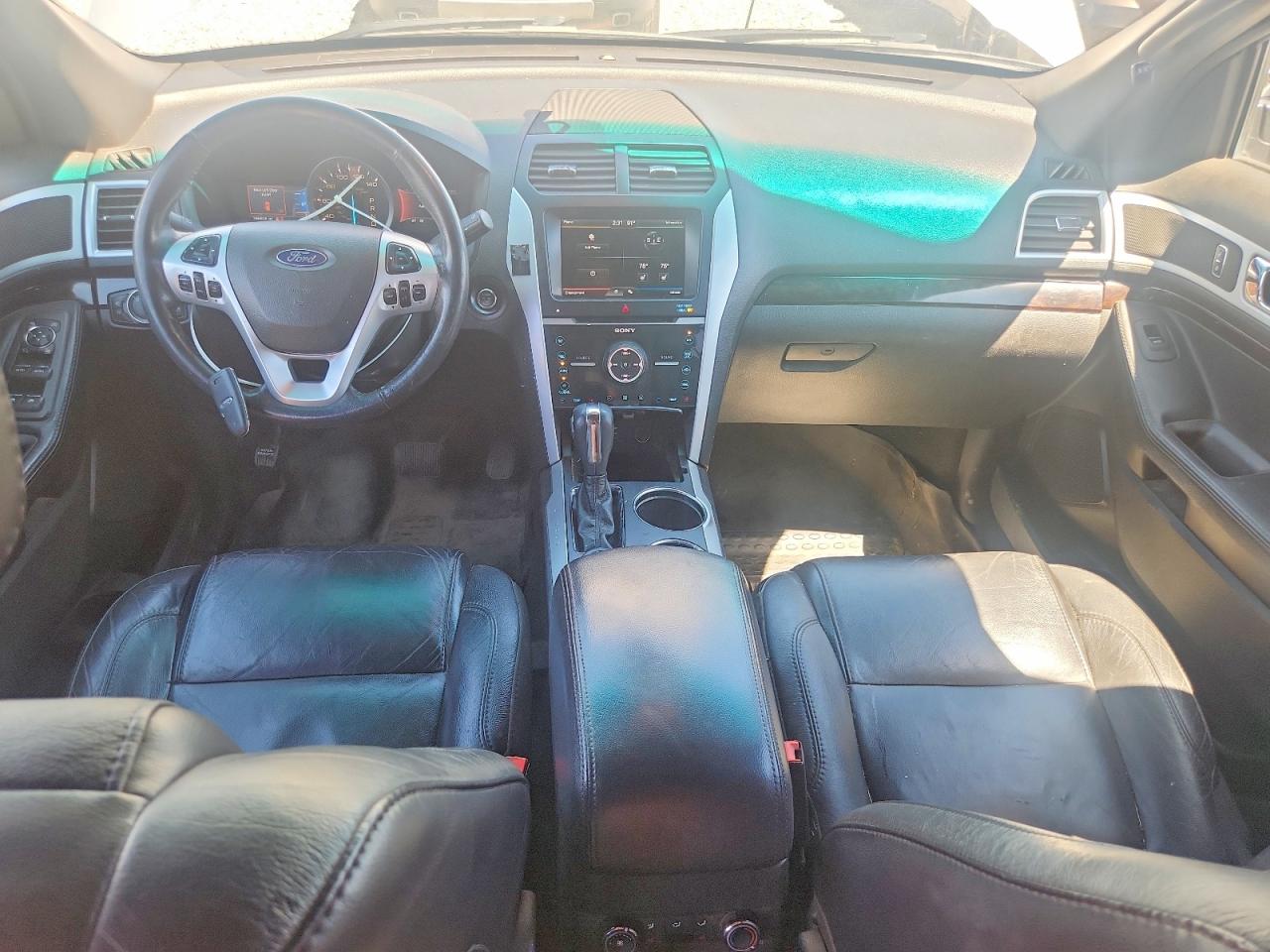 2014 Ford Explorer Limited Silver vin: 1FM5K8F80EGA09013