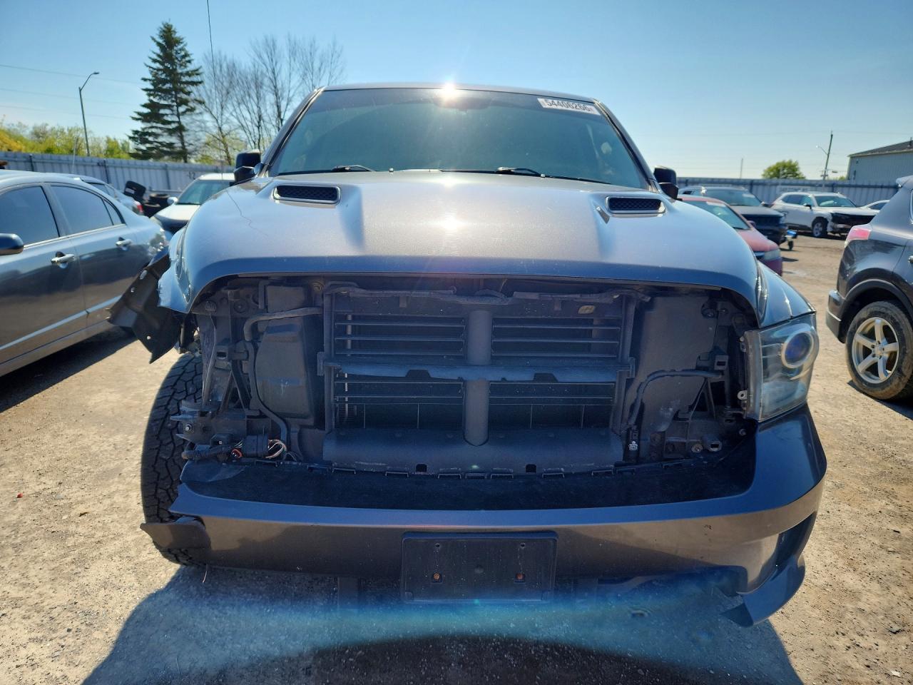 2018 Ram 1500 Sport Gray vin: 1C6RR7MT0JS208290