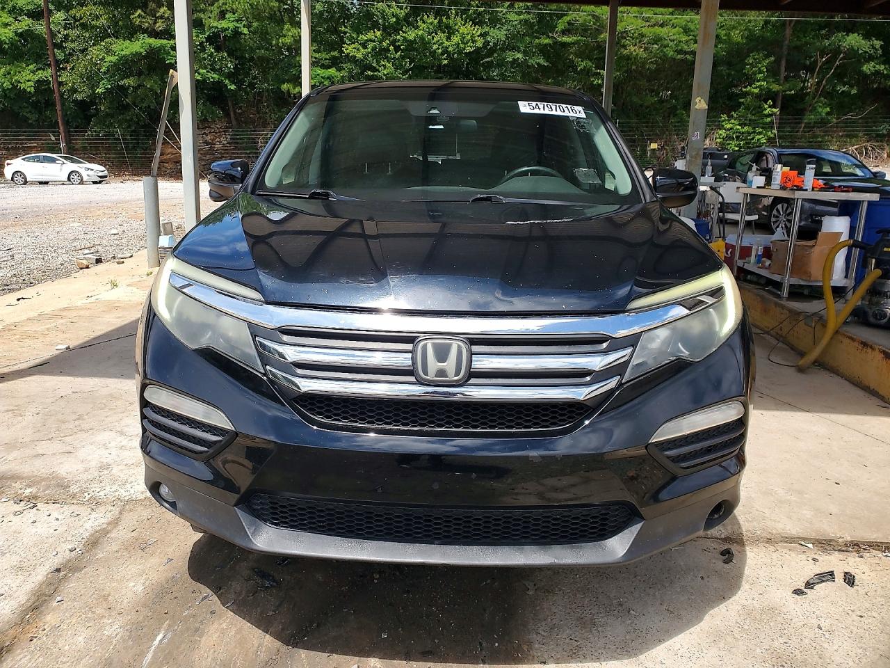 2016 Honda Pilot Ex Черный vin: 5FNYF5H49GB024458