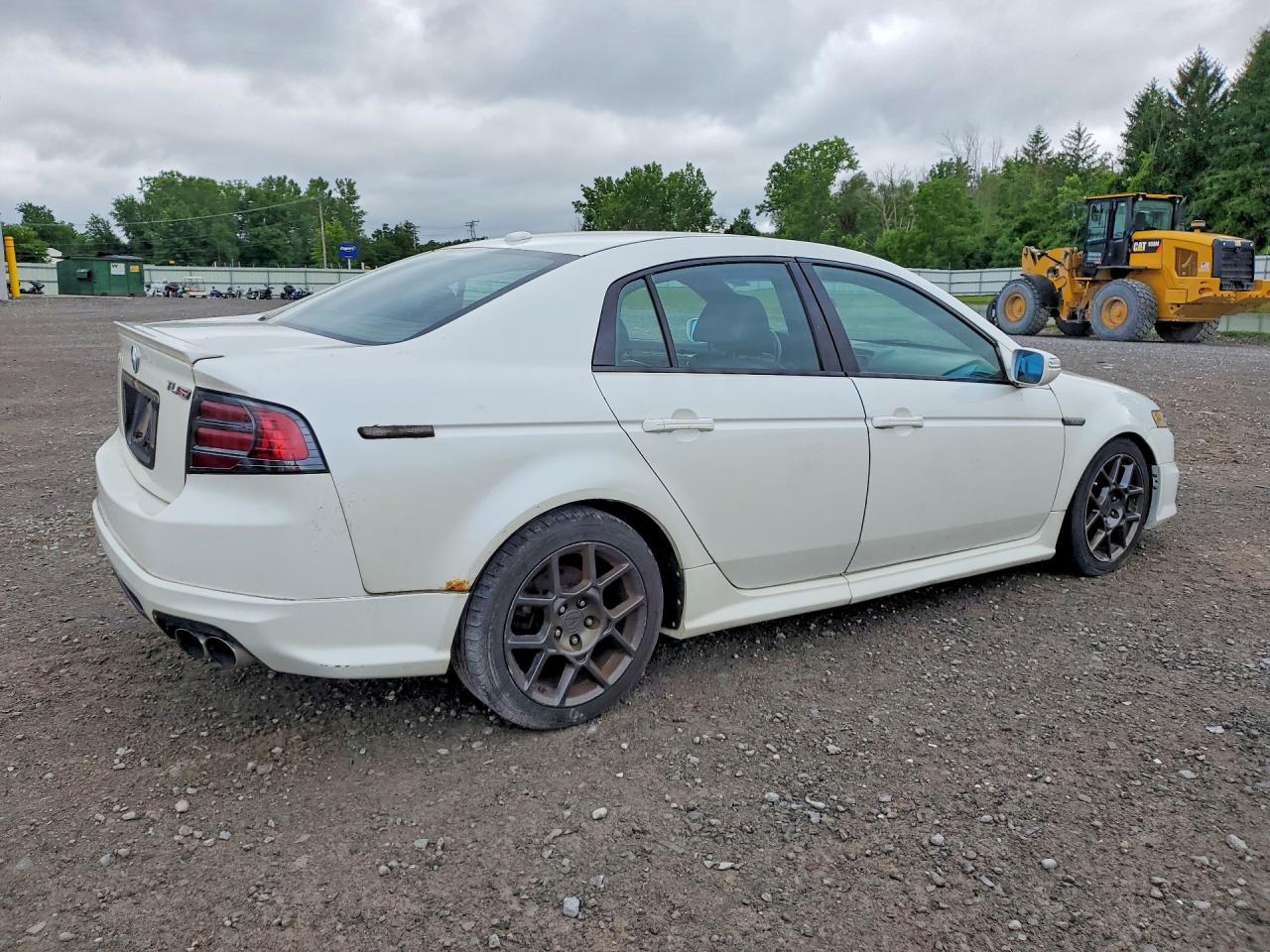 2008 Acura Tl Type S Белый vin: 19UUA76588A003309