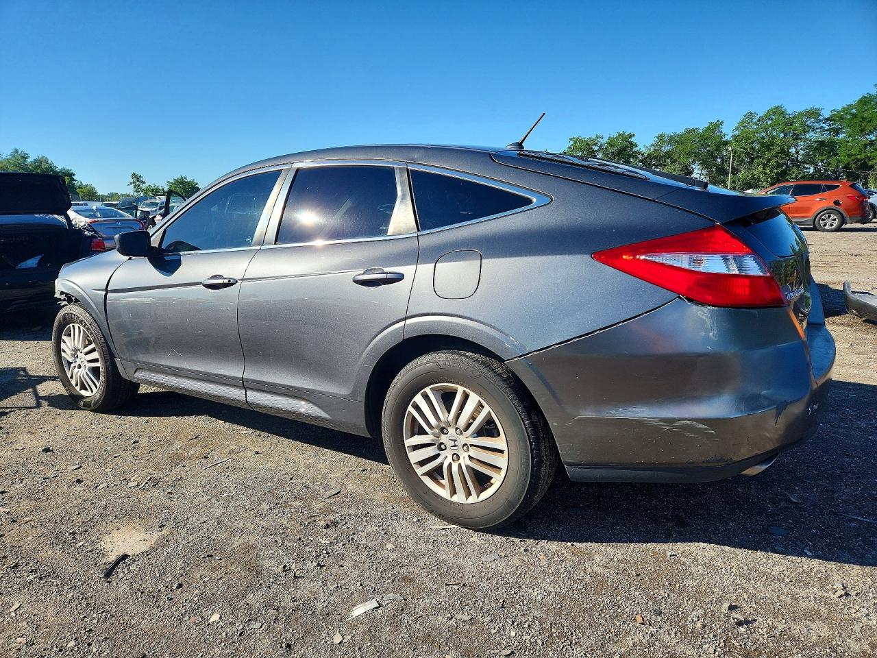 2012 Honda Crosstour Ex Gray vin: 5J6TF3H33CL002480