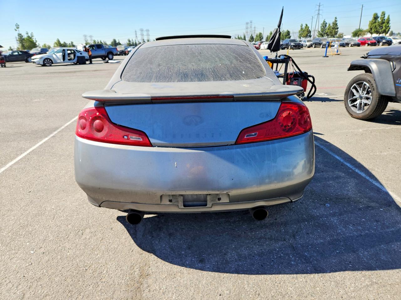 2006 Infiniti G35 Base Gray vin: JNKCV54E16M722109