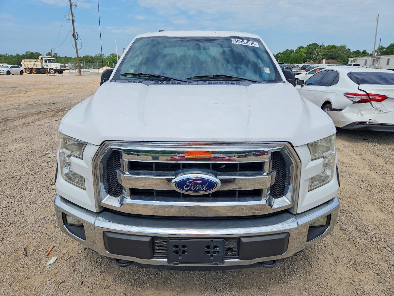 2015 Ford F150 Supercrew Белый vin: 1FTFW1EG3FKD85295