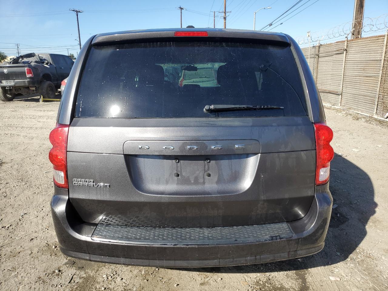 2014 Dodge Grand Caravan Se Gray vin: 2C4RDGBG6ER404920
