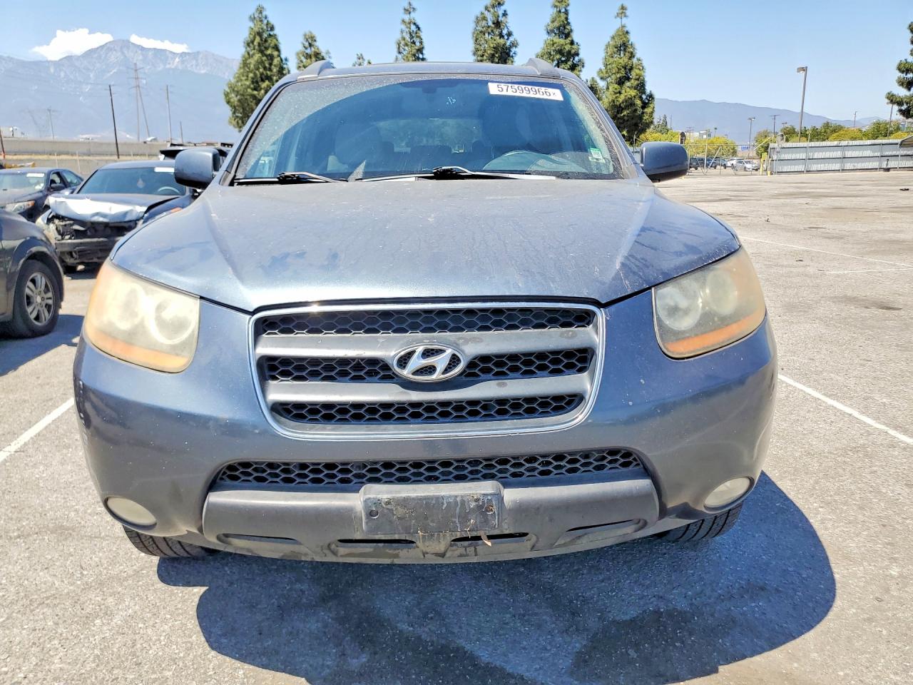 2009 Hyundai Santa Fe Se Gray vin: 5NMSH13E29H235527