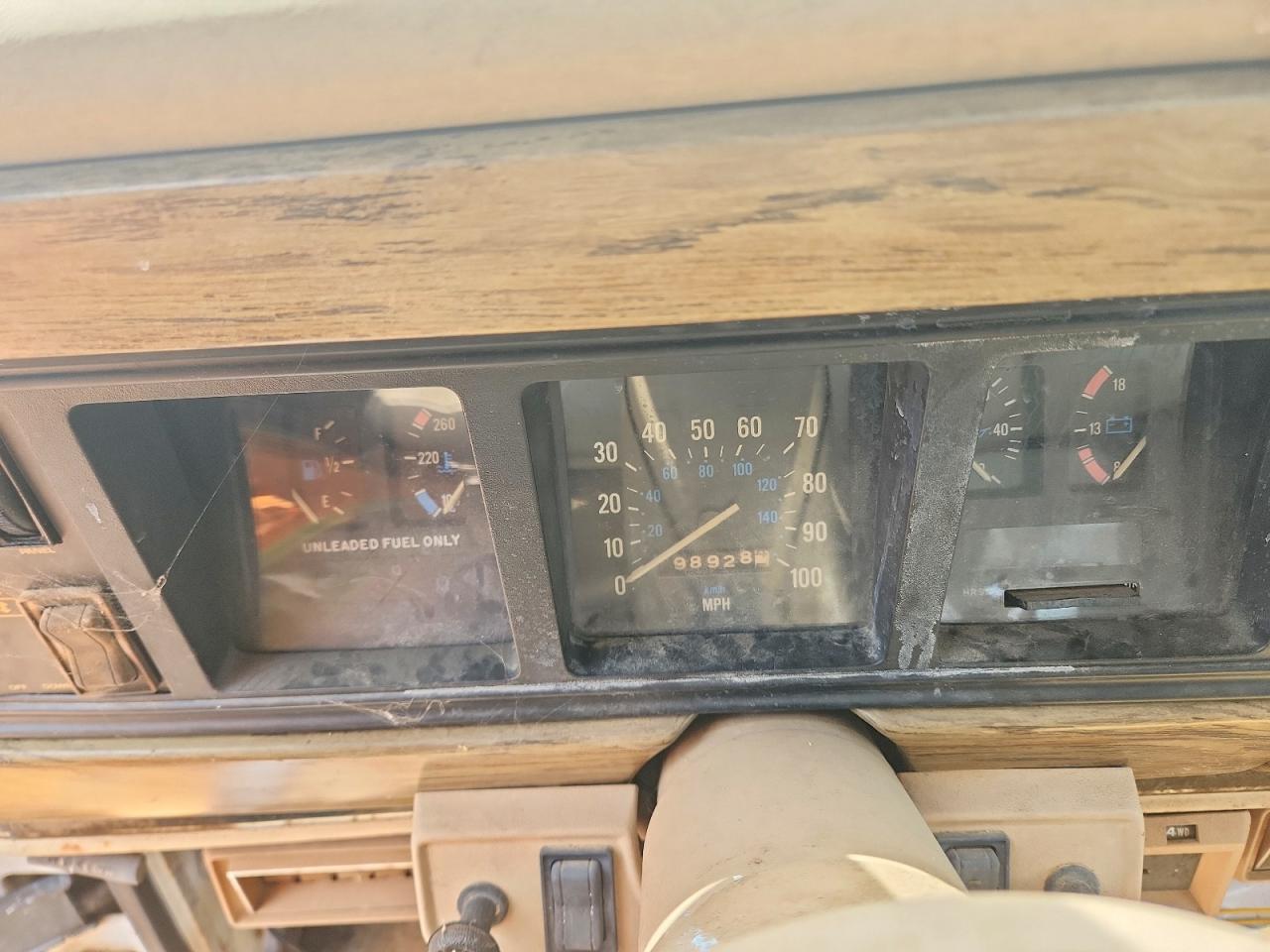 1991 Jeep Grand Wagoneer Белый vin: 1J4GS5872MP801320