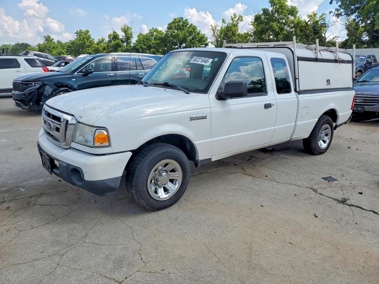 2010 Ford Ranger Super Cab Белый vin: 1FTKR4EE4APA46692