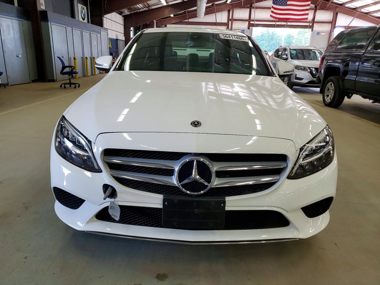 2019 Mercedes-benz C 300 4matic White vin: 55SWF8EBXKU296083